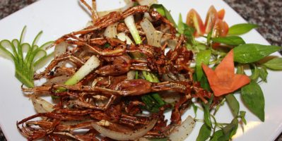 Khô Nhái Đặc Sản Tịnh Biên An Giang.