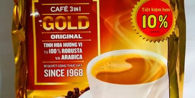 Vinacafe hoà tan Gold 3 in 1 bịch 40 gói