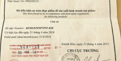 Chả Cá Thuận Khánh Hoà Chi Nhánh Sài Gòn