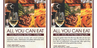 Thưởng thức tiệc All You Can Eat tại Almanity Hội An