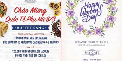 Vui 8/3 Tại Khách sạn Midtown