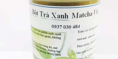 Bột trà xanh Matcha Uri | Tinh bột nguyên chất đến từ thiên nhiên