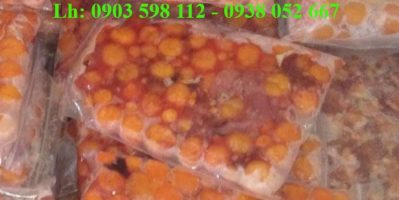 Trứng gà non chùm đông lạnh