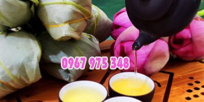 Mua trà ướp sen làm quà Tết là hay nhất