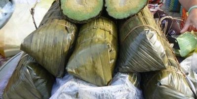 Đặc sản bánh tét mật cật tại hòn đảo Phú Quốc