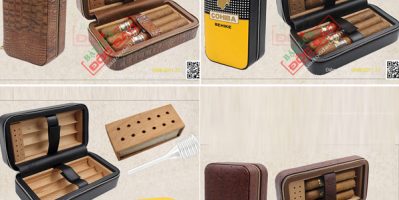 Giá hộp đựng xì gà, hộp bảo quản xì gà mini Cohiba H561B