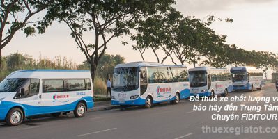 Cho thuê xe đưa đón nhân viên về quê ăn Tết 2018