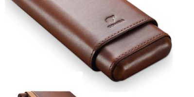 Bán bao da xì gà màu nâu 3 điếu Cohiba PT3009 cao cấp