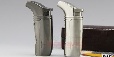 Bật lửa châm xì gà Cohiba 2 tia có đục chính hãng