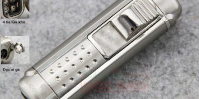 Bật lửa khò hút xì gà, bật lửa Cohiba 4 tia (6 mẫu mới)