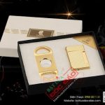 Set phụ kiện xì gà cao cấp: bật lửa khò, dao cắt xì gà