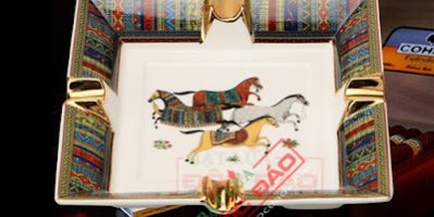 Gạt tàn xì gà gốm sứ chính hãng, quà tặng sếp