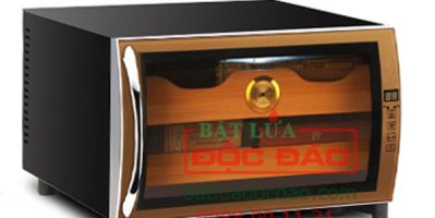 Tủ bảo quản xì gà, tủ giữ ẩm xì gà, tủ đựng xì gà điện Lubinski