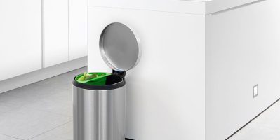 Địa chỉ bán thùng rác inox đạp chân 20 lít hình tròn_Paloca