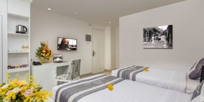 Phòng dành cho giá đình với giá chỉ 1000k,gồm ăn sáng Buffer và hồ bơi