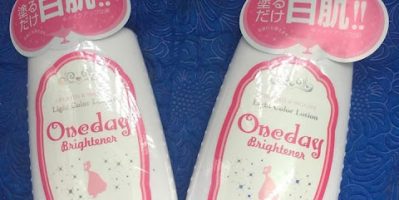 Dưỡng trắng da vừa trang điểm với kem One day Nhật