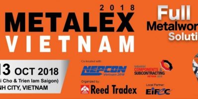 Construction of exhibition booth for Metalex Vietnam 2018