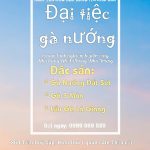Đại tiệc gà nướng 280 ngàn bao ngon tại quán Hương Lúa, đường Trần Quý Cáp, Ninh Hoà (cafe…