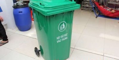 Thùng rác nhựa 120 lít, thùng rác có bánh xe, thùng rác bệnh viện, nhà trọ, bệnh viện 0916.944.470
