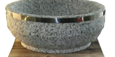 Tô đá Hàn Quốc 18cm làm món Bimbimbap Hàn Quốc giá rẻ nhấ  t