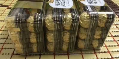 Kẹo Socola Ferrero Rocher. Hộp 30V Thương hiệu Ý. Xách tay từ Mỹ về.