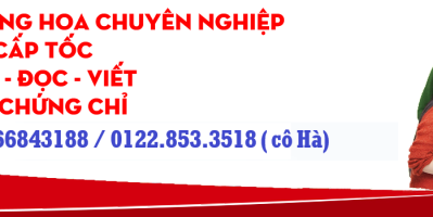 DẠY KÈM TIẾNG HOA GIAO TIẾP CẤP TỐC.