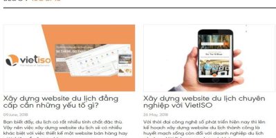 Viết Blog Hút Khách – Bí Quyết Thành Công Xây Dựng Website Du Lịch
