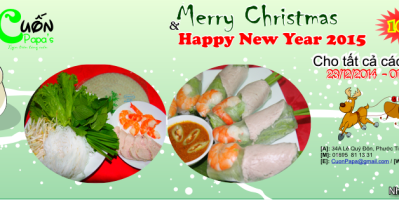 Quán Cuốn Papa’s – Nha Trang Ngon Trên từng cuốn!