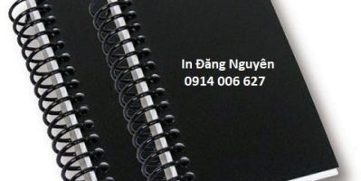 Bán Sổ bìa da, sổ tay lò xo, sổ còng giá rẻ