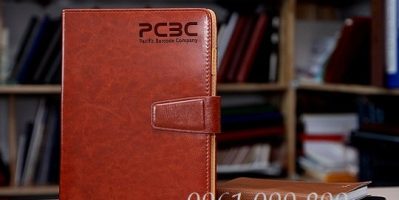 Địa chỉ In logo lên sổ bìa da in tên lên bìa da