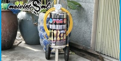 Máy phun bọt tuyết rửa xe 702 17L giá rẻ 2018