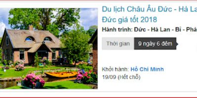 Du Lịch Đức – Tour Du Lịch Đức, Danh sách các tour du lịch Đức giá tốt
