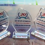 In kỷ niệm chương họp lớp, kỷ niệm chương pha lê, thủy tinh – In Minh Châu