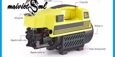 Máy bơm rửa xe gia đình BM S2 giá rẻ