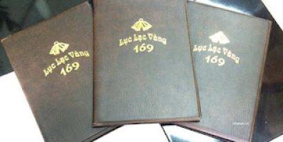 In quyển menu bìa da tại Quận Long Biên, Hà Nội