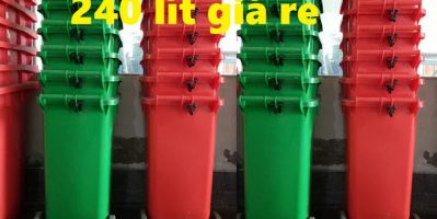 Địa điểm bán thùng rác 240 lít giá rẻ ở Bạc liêu- thùng rác 120 lít 660 lít- 0911082000