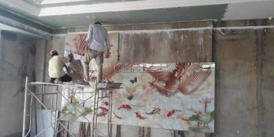 Gạch 3d giả ngọc thực tế, Tranh gạch 3d giả ngọc Cao Cấp