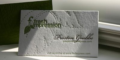 Mẫu in card visit giấy mỹ thuật đẹp nhất Hà Nội