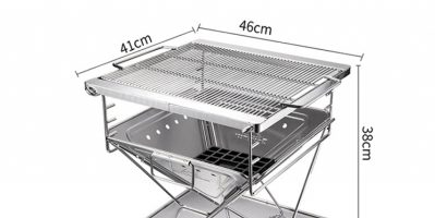 Bếp nướng du lịch gấp gọn MT-045