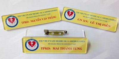 Các loại bảng tên thông dụng hiện nay – In Minh Châu