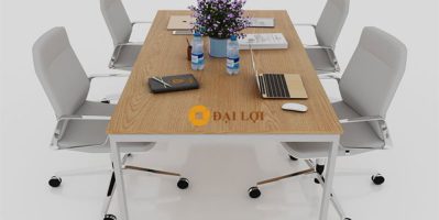 Bàn làm việc nhóm 4 người được ưa chuộng nhất hiện nay