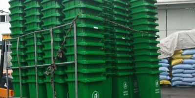 Thùng rác 120 lít 240 lít giá rẻ- thùng rác nhựa nắp kín- 0911082000