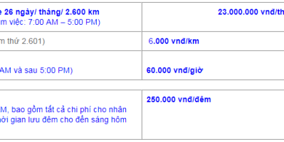 Doanh nghiệp nên mua xe hay thuê xe hợp đồng theo tháng