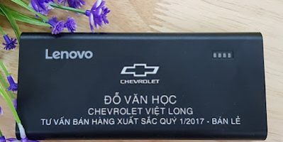 Dịch vụ in logo lên sạc dự phòng