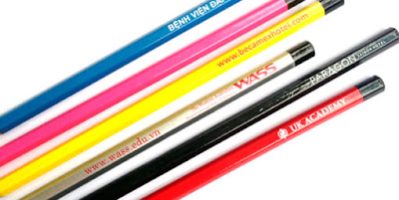 Những mẫu in lên bút chì : đẹp, chất lượng cao