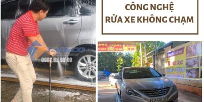 Sử dụng dung dịch rửa xe không chạm có sạch không
