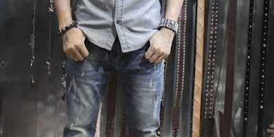 Quần jean nam rách trắng diện lên sẽ trẻ trung nam tính hơn bội phần