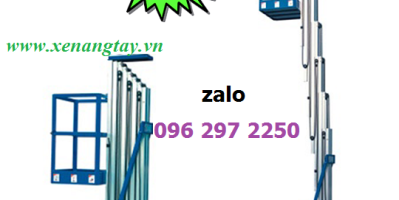 Thang nâng đơn 4m, 6m, 8m, 10m, 12m Nichi-lift Japan