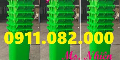 Địa điểm bán thùng rác công cộng, thùng rác nhựa, thùng rác 120L 240L giá rẻ- lh 0911.082.000