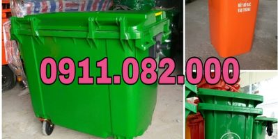 Cung cấp thùng rác 120 lít giá rẻ tại cần thơ- thùng rác y tế, thùng rác công nghiệp- 0911.082.000
